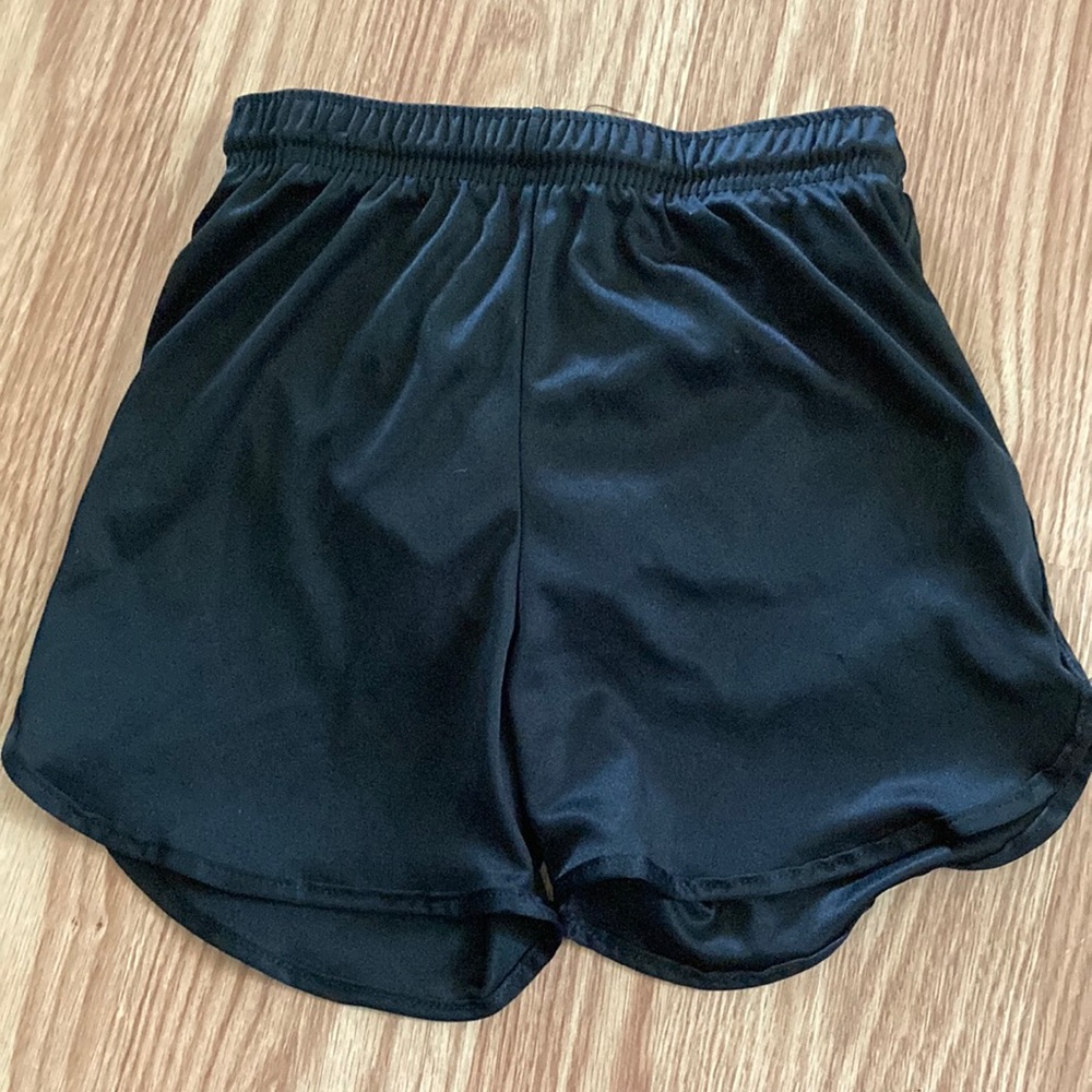 Black Athletic Soccer Shorts